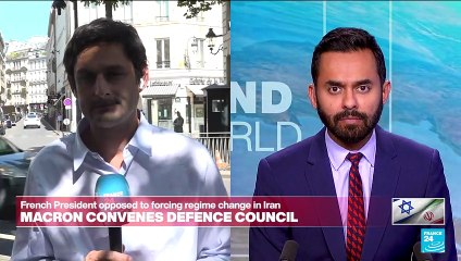 France's Macron convenes defence council on Iran