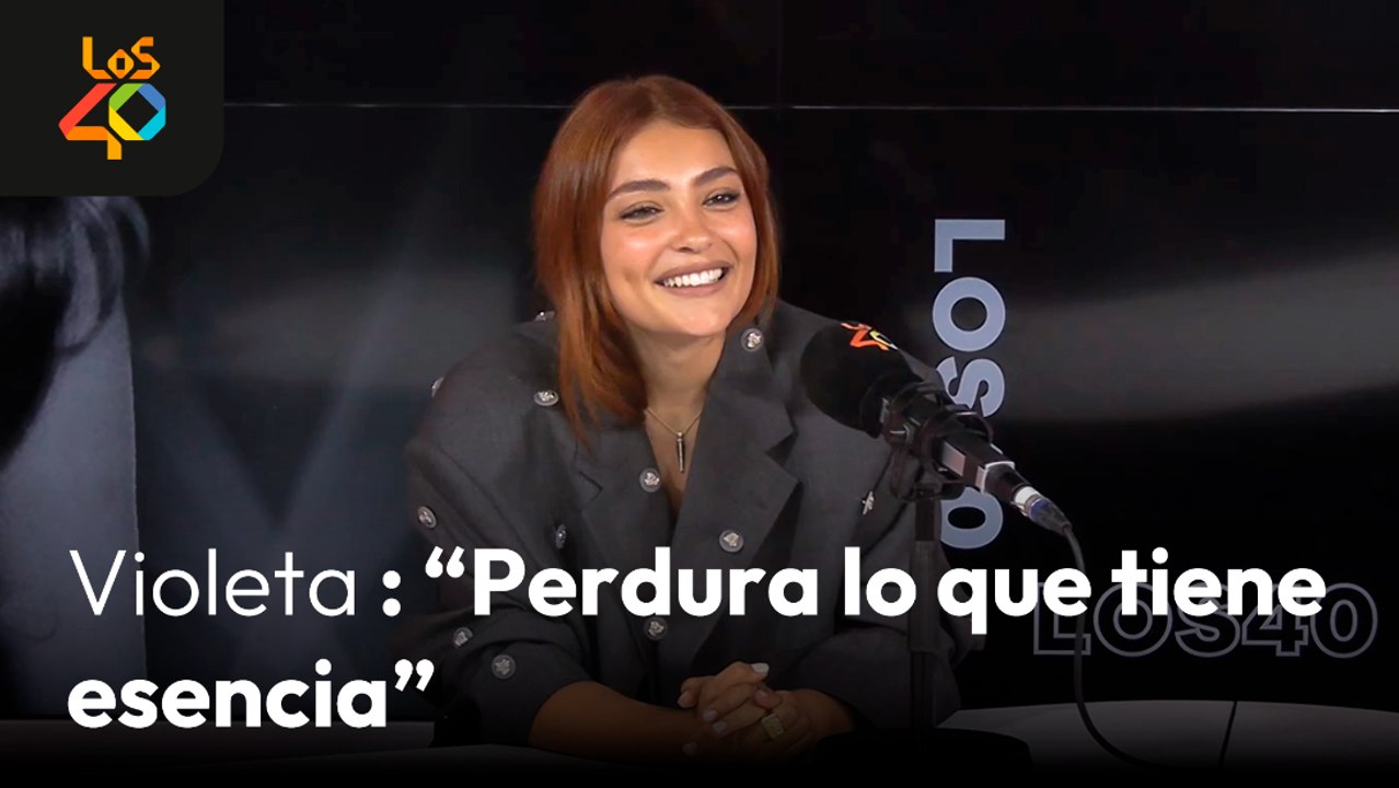 Entrevista a VIOLETA por su álbum debut: “Yo no he venido aquí a tener dos hits” | LOS40