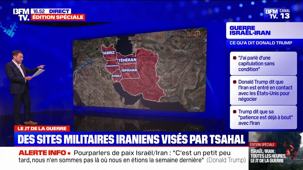 Israël affirme avoir détruit "le quartier général de la sécurité intérieure" iranien à Téhéran