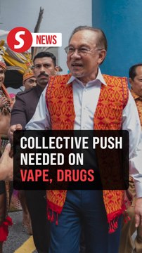Anwar urges collective effort to tackle youth drug, vape issues