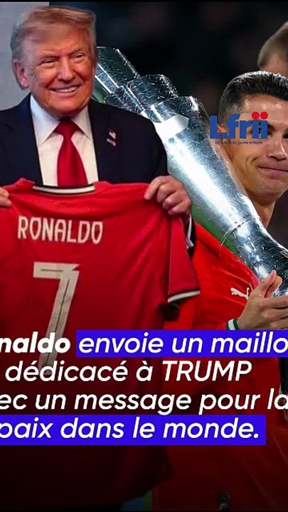 Cristiano Ronaldo envoie un message fort à Donald Trump