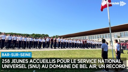 258 jeunes accueillis pour le Service national universel (SNU) au domaine de Bel Air de Bar-sur-Seine, un record