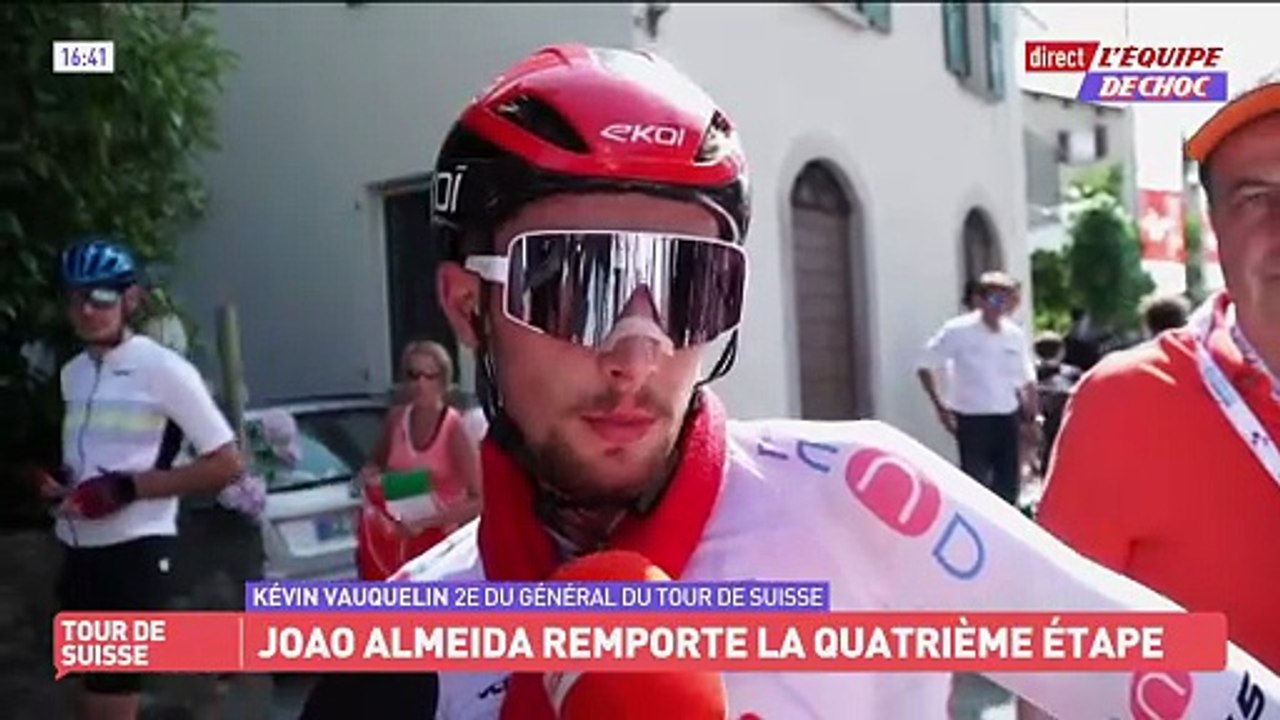 Kévin Vauquelin (Arkéa-B & B Hotels) : « Mes jambes étaient plutôt bonnes » - Cyclisme - Tour de Suisse