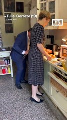 Julie Gayet et François Hollande dans leur maison en Corrèze.
