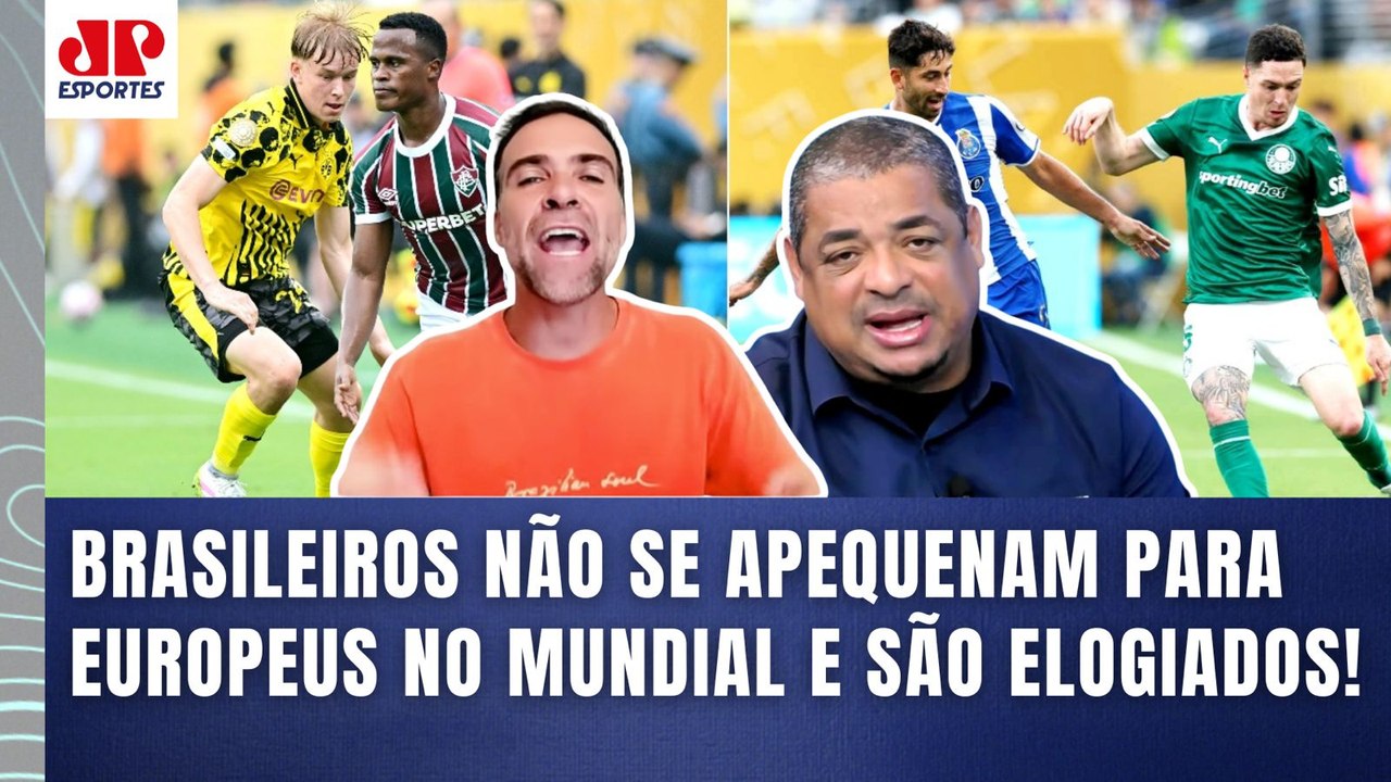 "ESSE MUNDIAL TÁ PROVANDO! É UMA DESLEALDADE falar que os brasileiros contra os europeus..."