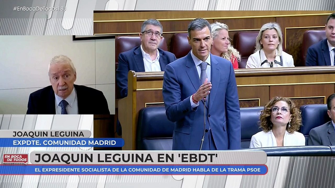 Joaquín Leguina, más duro que nunca contra Pedro Sánchez: "¡Que se vaya por el bien de España!"