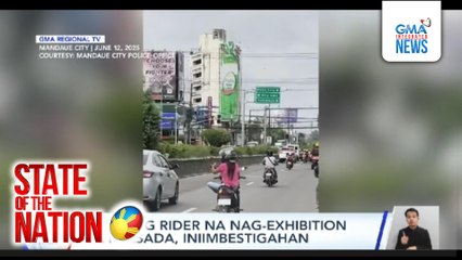 State of the Nation: (Part 1) Aksidente sa Tagaytay; Mga peligrosong stunt; Atbp.