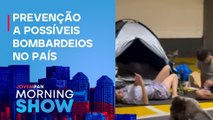 NOVA REALIDADE em ISRAEL: MEDA obriga famílias a trocar camas por BUNKERS; repórter traz DETALHES