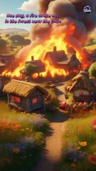 The Brave Cow Who Saved the Village Fields 🐄