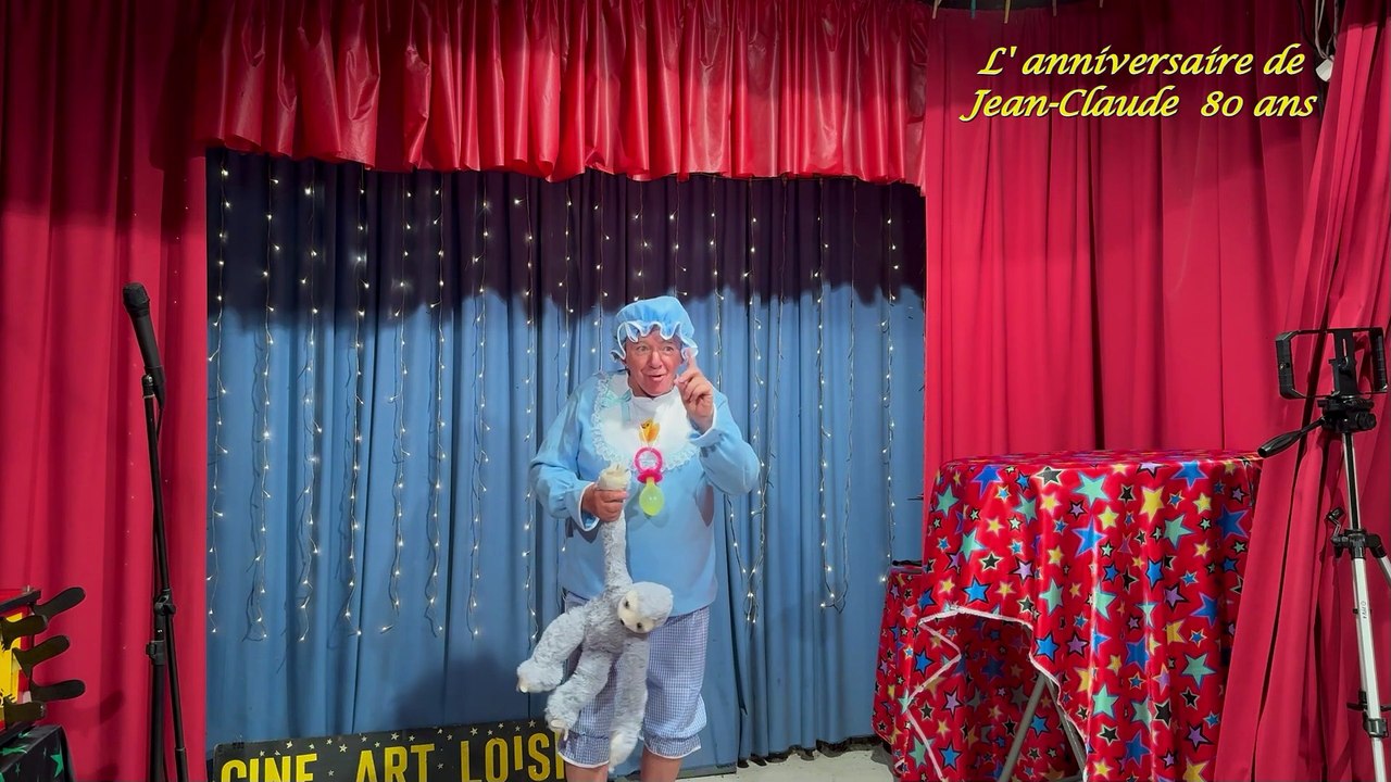 J'ai un cheveu sur la langue l’anniversaire de Jean-Claude Guerguy  80 ans film by Ciné Art Loisir