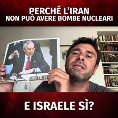 Di Battista - Perché l’Iran non può avere bombe nucleari e Israele sì?  (18.06.25)