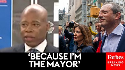 Eric Adams Asked: Why Did Kathy Hochul Come To Lander's Aid Following His Arrest, But You Did Not?