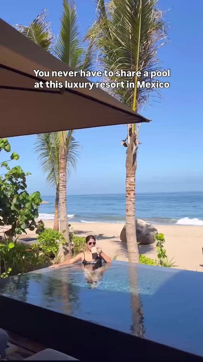 You Never Have to Share A Pool at This Luxury Resort in Mexico