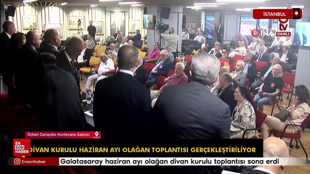Galatasaray haziran ayı olağan divan kurulu toplantısı tamamlandı