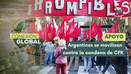 Organizaciones argentinas respaldan a Cristina Fernández