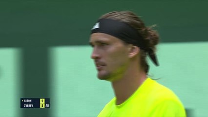 Zverev breezes past Giron in Terra Wortmann opener