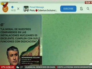 Director de la OEAI elogió dedicación y moral del personal de las instalaciones nucleares iraníes