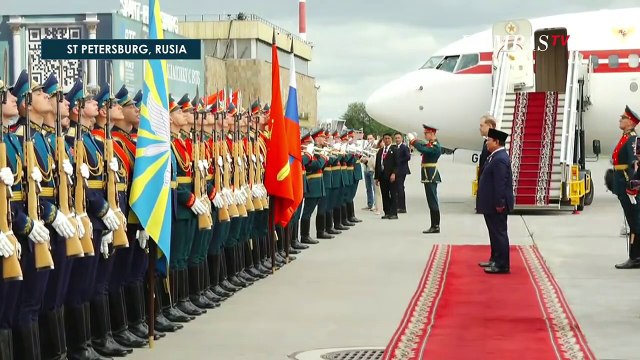 Detik-Detik Prabowo Tiba di Rusia, Penuhi Undangan Putin