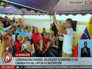 Candidatos del GPP por el edo. Nueva Esparta inscriben sus candidaturas con compromiso patriota