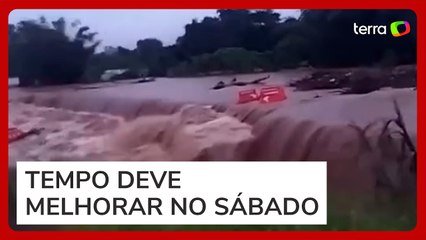 Duas pessoas morrem após fortes chuvas castigarem o Rio Grande do Sul