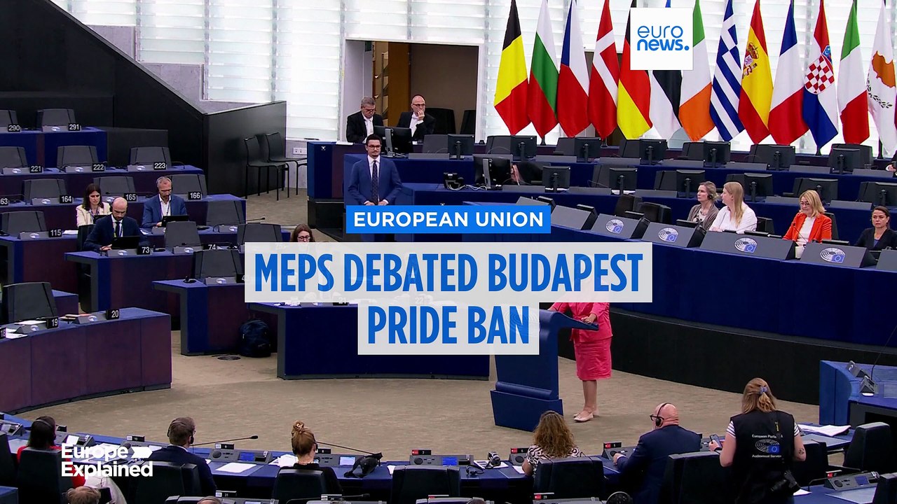 'Another red line crossed': Fierce debate on Hungary's Pride ban at the European Parliament