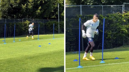 Santiago Mele ya entrena con Monterrey ¿debutará en el Mundial de Clubes?