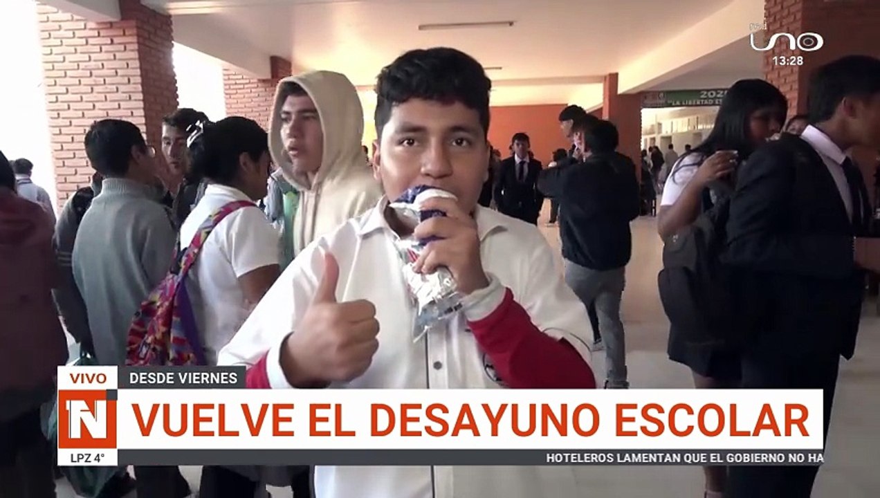vuelve el desayuno escolar