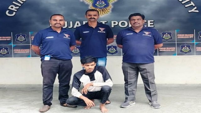Ahmedabad: लॉरेंस बिश्नोई गिरोह के सदस्य को क्राइम ब्रांच ने पकड़ा