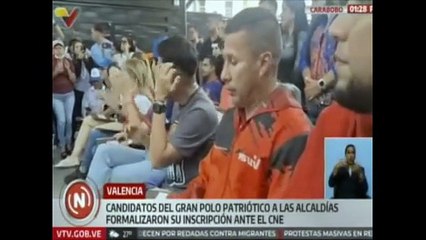 Carabobo | Con compromiso patriota candidatos formalizaron sus inscripciones ante el CNE