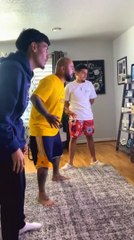 Man Jumps and Screams in Excitement While Watching Basketball