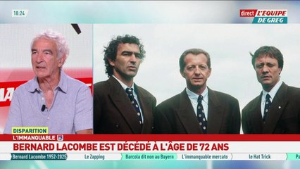 L'Équipe de Greg rend hommage à Bernard Lacombe - L'Équipe de Greg - extrait