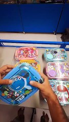 3 Compartment Stainless Steel Lunchs with Cutlery Inside, Heating  n Water Insulation Design Use for Office, School n Travelling, 750 Ml