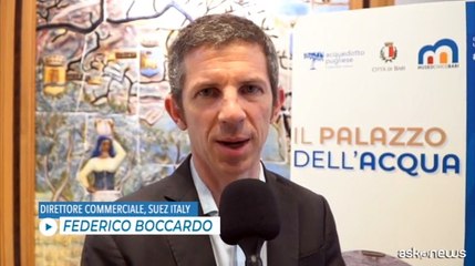 Apulia Water Forum 2025, le parole di Boccardo (Suez Italy)