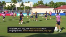 Boca Juniors train ahead of Bayern clash