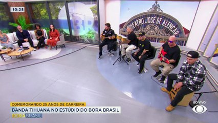 Tihuana canta hit "Renata" e celebra 25 anos de carreira | Bora Brasil