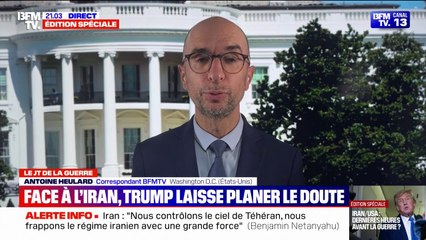 Frappes sur l'Iran: Donald Trump entretient le doute