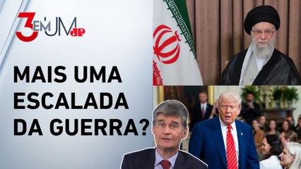 “Retórica de guerra”, diz Piperno sobre falas de líder do Irã contra EUA