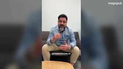 El vídeo de Alzorriz en mayo victimizándose y asegurando que la derecha  "cuando no gobierna ataca a la democracia"