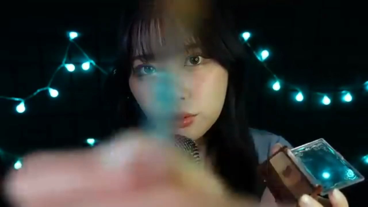 Korean Makeup ASMR 💋 Sleep Roleplay with Whisper & Tapping Sounds