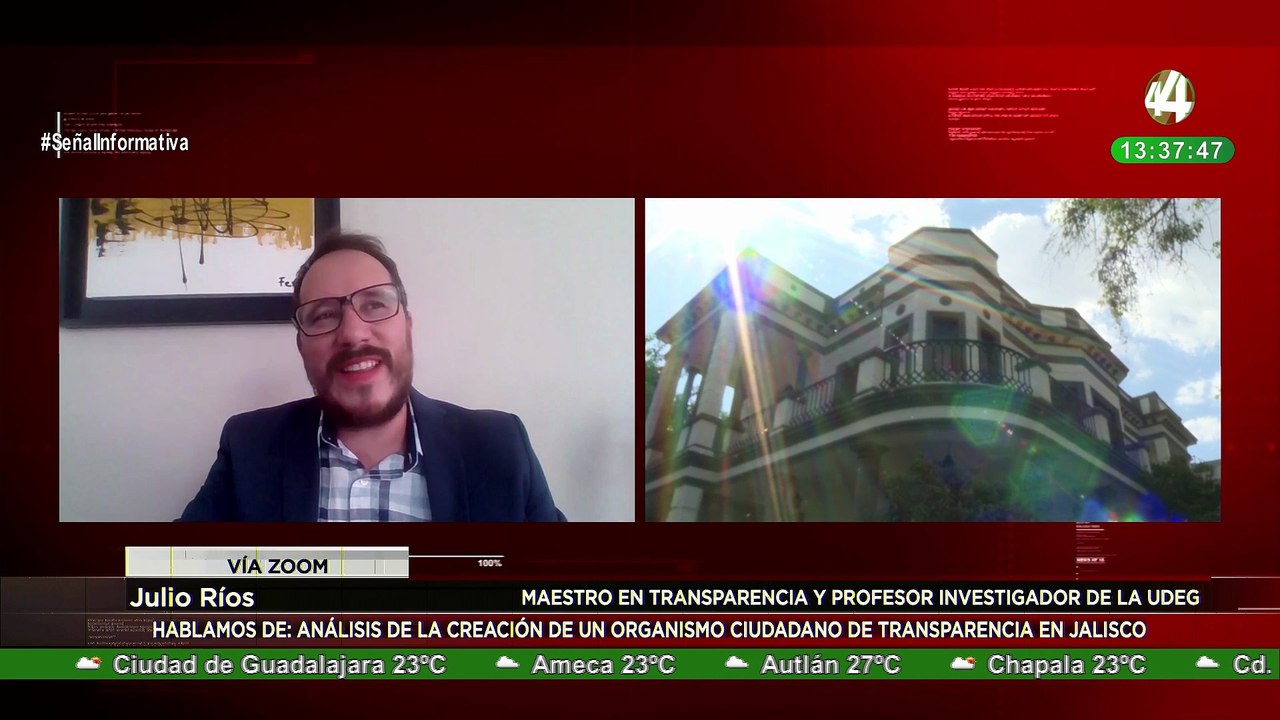Julio Ríos habla sobre el análisis de crear un organismo ciudadano de ...