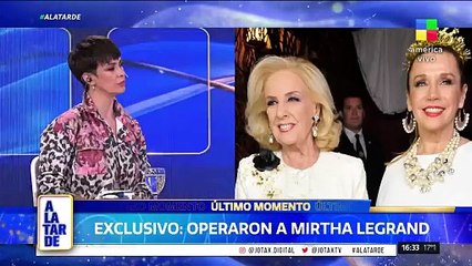 Internaron a Mirtha Legrand y tuvo que someterse a una delicada cirugía