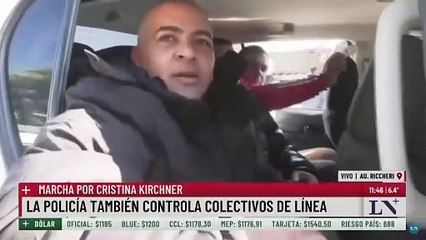 Detuvieron a un simpatizante que amenazó a Milei en la marcha contra la condena de Cristina Kirchner