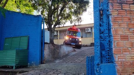 Menino de 12 anos é socorrido após se lesionar em atividade física