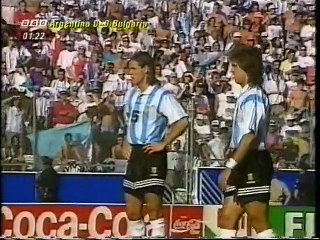 Argentina v Bulgaria Group D 30-06-1994