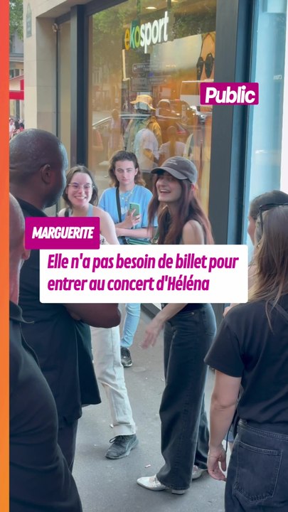 Marguerite (Star Academy) : même pas besoin de sortir son billet pour entrer au concert d'Héléna Bailly