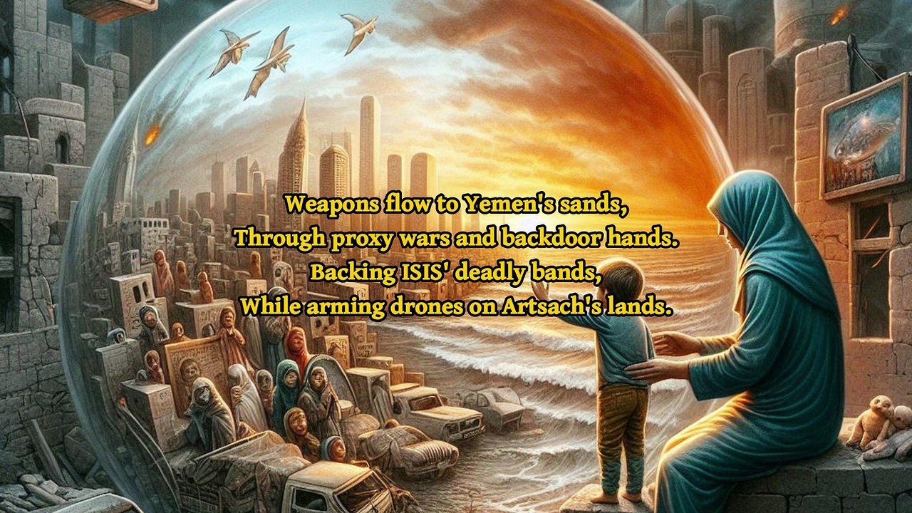 Lyrics by KdR - GAZA EP - 06. Russia and Iran in the sights