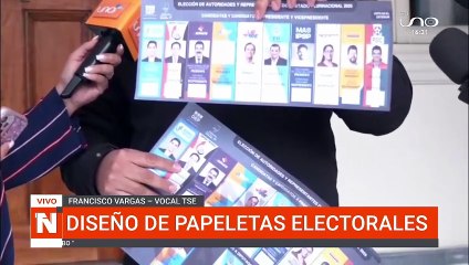 DISEÑO DE PAPELETAS ELECTORALES