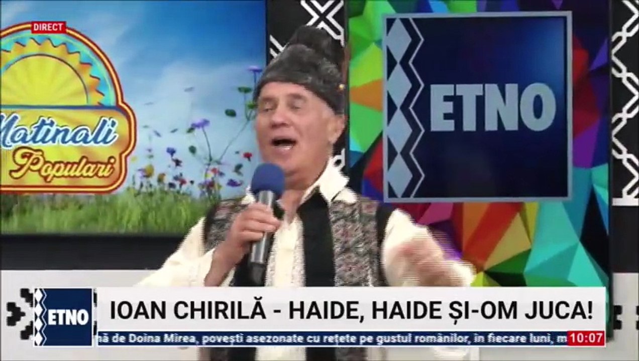 Ioan Chirila - Haida, haida si-om juca (Matinali si populari - ETNO TV - 05.106.2025)
