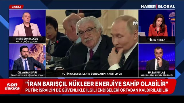 Rusya Devlet Başkanı Putin: İran barışçıl nükleer enerjiye sahip olabilir 