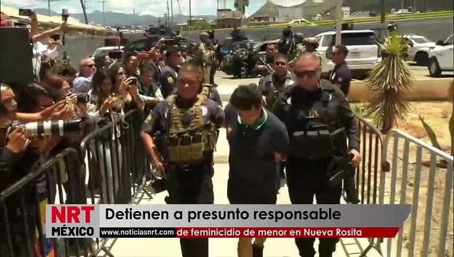 Detienen a presunto responsable de feminicidio de menor en Nueva Rosita